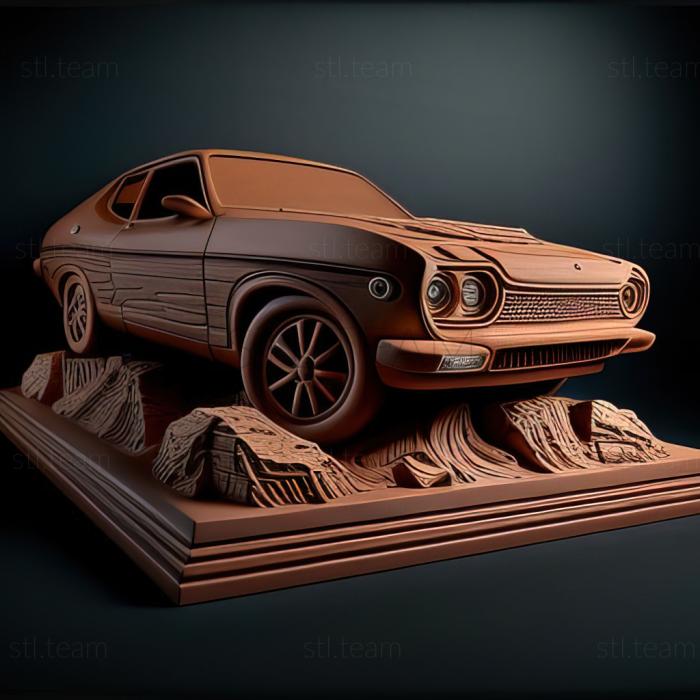 3D модель Форд Капрі (STL)